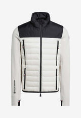 Moncler Grenoble Padded Zip-Up Sweatshirt White 8G00027899IG/R_MONGR-21I