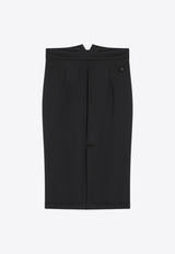 Moncler Pencil Knee-Length Skirt 8H0000189A8K/R_MONGE-999