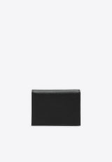 Valentino VLogo Signature Leather Wallet Black 8W0P0AJ3SNP/S_VALE-0NO