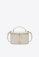 Valentino Mini VLogo Signature Vanity Bag Ivory 8W0P0AX8SNP/S_VALE-I16