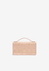 Valentino Embellished VLogo Signature Clutch Bag Pink 8W2P0AU1XSW CXS