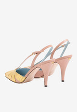 Valentino Foliefoliage 90 Slingback Pumps Multicolor 8W2S0LX2VVY 9NS