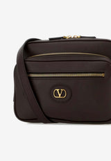 Valentino Antibes Calfskin Crossbody Bag Brown 8Y2B0S96RBN REL