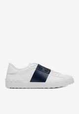 Valentino Open Leather Low-Top Sneakers White 8Y2S0830BLU/S_VALE-M15