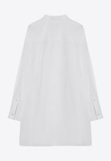 The Row Victoria Oversized Poplin Shirt White 9067W2567/Q_THERO-WHT