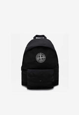 Stone Island Compass Logo Backpack Black 9200002S0064/R_STONE-V0029