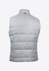 Wool-Blend Padded Vest
