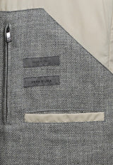 Corneliani Wool-Blend Padded Vest Gray 9320122-93c5w8-016_Grey - 016