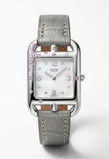 Small Cape Cod Watch 31mm in Gris Perle Matte Alligator Leather Single Tour Strap