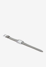 Small Cape Cod Watch 31mm in Gris Perle Matte Alligator Leather Single Tour Strap
