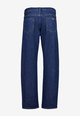 Valentino VGold Straight-Leg Jeans Blue 9V3DE15EBKN 558