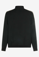 Valentino Zip-Up Track Jacket Black 9V3MF30FBGQ 9RA