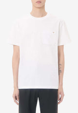 Valentino Mini VGold T-shirt White 9V3MG10VBGR 0BO