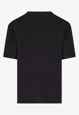 Valentino Panther Print T-shirt Black 9V3MG16PBM7 0NR