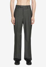 Valentino Wool Tailored Pants Gray 9V3RBN8625S 4H2