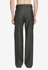 Valentino Wool Tailored Pants Gray 9V3RBN8625S 4H2