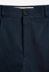 Valentino Straight-Leg Chino Pants Navy 9V3RBO21BGY 598