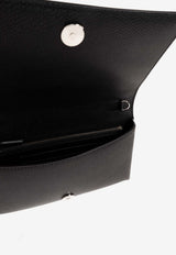 Valentino VLogo Leather Chain Clutch Black 9W2P0AU1BKH 0NO