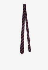 Valentino Jacquard Regimental Silk Tie Multicolor 9Y2EV195KBJ 0HJ