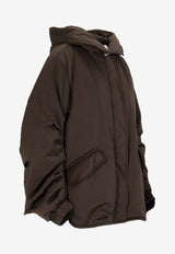 LEMPELIUS Padded Hood Jacket Olive 261ENY_64