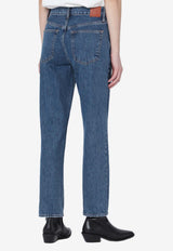 Anine Bing Kate Straight-Leg Jeans Blue A-06-11157CO/S_ANINE-WHD36