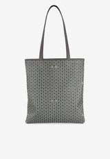 PINEL et PINEL Todd Coated Canvas Monogram Tote Bag Black A-19-04190_BLACK