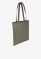 PINEL et PINEL Todd Coated Canvas Monogram Tote Bag Black A-19-04190_BLACK