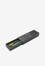 PINEL et PINEL Grained Leather BIC Pen Green A-20-05279_MINT