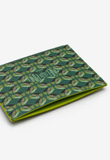 PINEL et PINEL Pop 3C Coated Canvas Monogram Cardholder Green A-20-05309_EMERALD