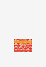 PINEL et PINEL Pop 5C Coated Canvas Monogram Cardholder Red A-20-05326_RED