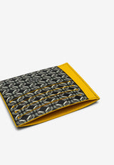 PINEL et PINEL Pierrot Coated Canvas Monogram Cardholder Black A-20-05521_BLACK