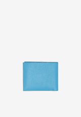 PINEL et PINEL Manhattan 7C Bi-Fold Wallet Light Blue A-22-06482_LIGHT BLUE