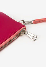 PINEL et PINEL XS Dominik Calfskin Zip Pouch Fuchsia A-22-06558_FUCHSIA