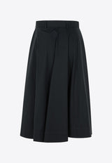 Moschino Flared Buttoned Skirt Black A0126 0531 0555