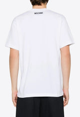 Moschino Goose Embroidery T-shirt White A0714 0241 1001