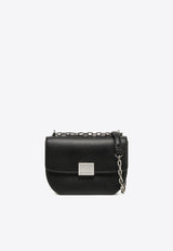 Karl Lagerfeld Leather Chain Crossbody Bag Black A1W30445_BLACK