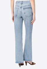 Agolde High-Waist Faded Jeans Blue A2181206/R_AGOLD-STAE