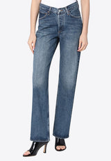 Agolde Straight-Leg Faded Jeans Blue A2291535/R_AGOLD-ESS