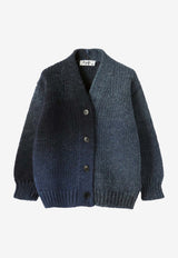 Il Gufo Boys Wool-Blend Cardigan Blue A25GGF0001EM914-BWO/R_GUFO-497
