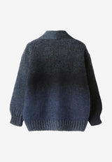 Il Gufo Boys Wool-Blend Cardigan Blue A25GGF0001EM914-BWO/R_GUFO-497