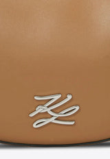 Karl Lagerfeld K/Autograph Moon Shoulder Bag Caramel A2W30019_CARAMEL