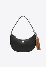 Karl Lagerfeld Ikon Half-Moon Shoulder Bag Black A4W30007_BLACK