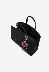 Karl Lagerfeld Ikon Tote Bag with Charms Black A4W30017_BLACK