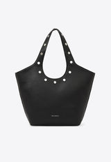 Karl Lagerfeld Medium K/Rocky Leather Tote Bag Black A4W30120_BLACK