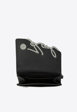 Karl Lagerfeld K/Signature Leather Cardholder Black A4W32019_BLACK