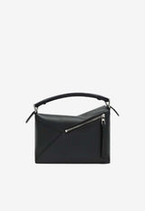 Loewe Small Puzzle Edge Top Handle Bag Black A510P60XACLE/S_LOEW-1100
