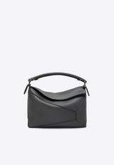 Loewe Small Puzzle Edge Top Handle Bag Gray A510P60XACLE/S_LOEW-6862