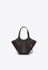 Loewe Hammock Flip Shoulder Bag Dark Brown A538HHBX07LE/S_LOEW-0018