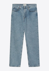 Agolde Classic Straight Jeans Blue A6731206/Q_AGOLD-CIRT