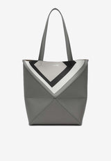 Loewe Medium Puzzle Fold Tote Bag Gray A779G50X96LE/R_LOEW-0146